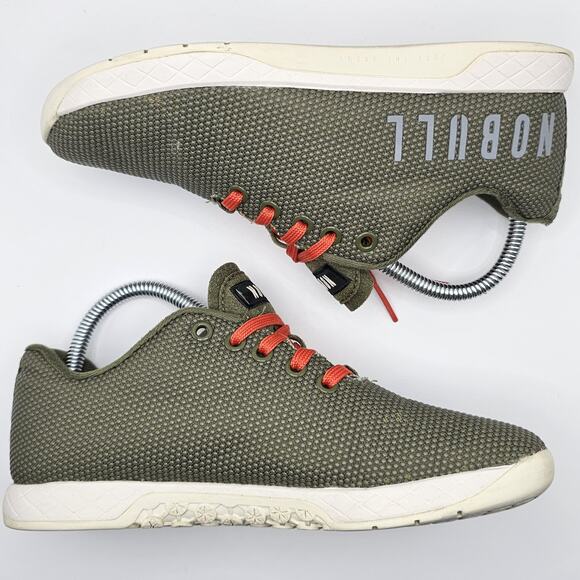 Nobull Project Superfabric Trainer Olive Green Womens 7 Shoes Sneakers - Picture 9 of 11